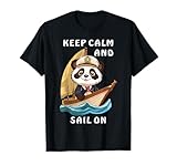Segeln Segelboot Boot Pandabär Kapitän Segelschiff