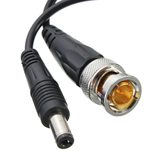 Image of exgoofit 10 Pairs HD-CVI /TVI /AHD Passive Video Balun with Power Connector and RJ45 CAT5 Data Transmitter BNC Twisted Pair (Pack of 2)