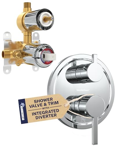 HammerHead Metal Shower Valve & Trim Kit Chrome