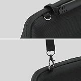 Khanka Twarda torba + silikonowe etui do JBL Charge 5 wodoszczelny głośnik Bluetooth (czarny, etui silikonowe)