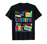 Mon Costume des Années 90, Déguisement Fête Retro Vintage T-Shirt
