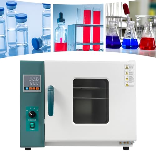 Lab Industrial Digital Forced Air Convection Drying Oven 1000W 110V Laboratory Oven,45L/12Gal Horizontal Electric Blast Drying Oven with Intelligent Temperature Controller for Industrial,Laboratory