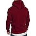 riou ¡Oferta Sudaderas con Capucha para Hombre Cosy Chaqueta Deportiva Sudadera con...