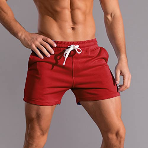 Men's 3 Inch Running Shorts Gym Training Bodybuilding Shorts Breathable Cotton Sports Shorts - Image 5