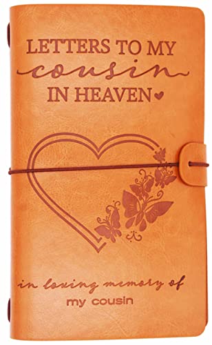 Cadeau de condoléance cousin | Journal mémoriel rechargeable de deuil