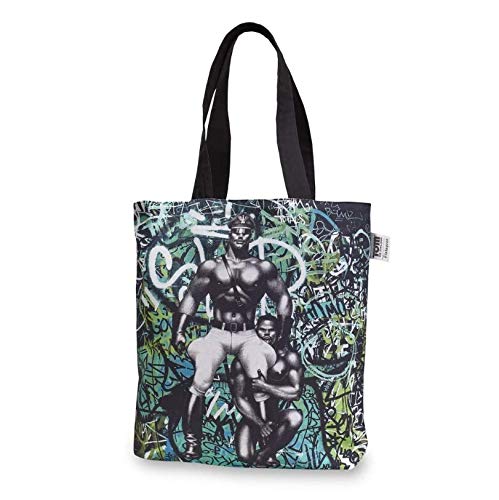 Tom Of Finland Backstreets Finlayson Sac de courses Vert/turquoise 45 x 42 cm Cover