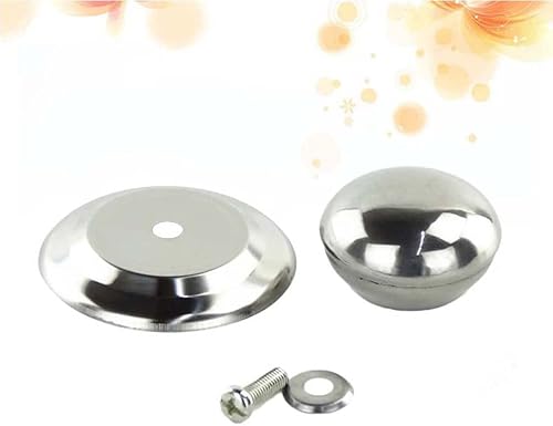 Miniatura 9 de DOITOOL 4 piezas de acero inoxidable para tapa de olla de repuesto universal tapa de sartén perilla manija cubierta de olla para suministros de