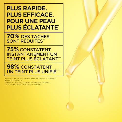 Garnier Sérum Éclat Anti-Taches Vitamine C+ Niacinamide Visage 30ml