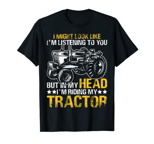Camisa divertida para conductor de tractor, estilo de vida firme, tractores agrícolas Camiseta