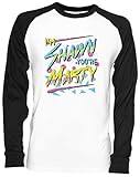 Doux et respirant Im Shawn, Youre Marty Blance Camiseta De Béisbol Unisex White Baseball tee Tshirt