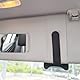 Mulor Brillenhalter für Auto Sonnenbrillenhalter Auto Visier mit Kartenschlitzen Brillenbügel Magnetischer Clip