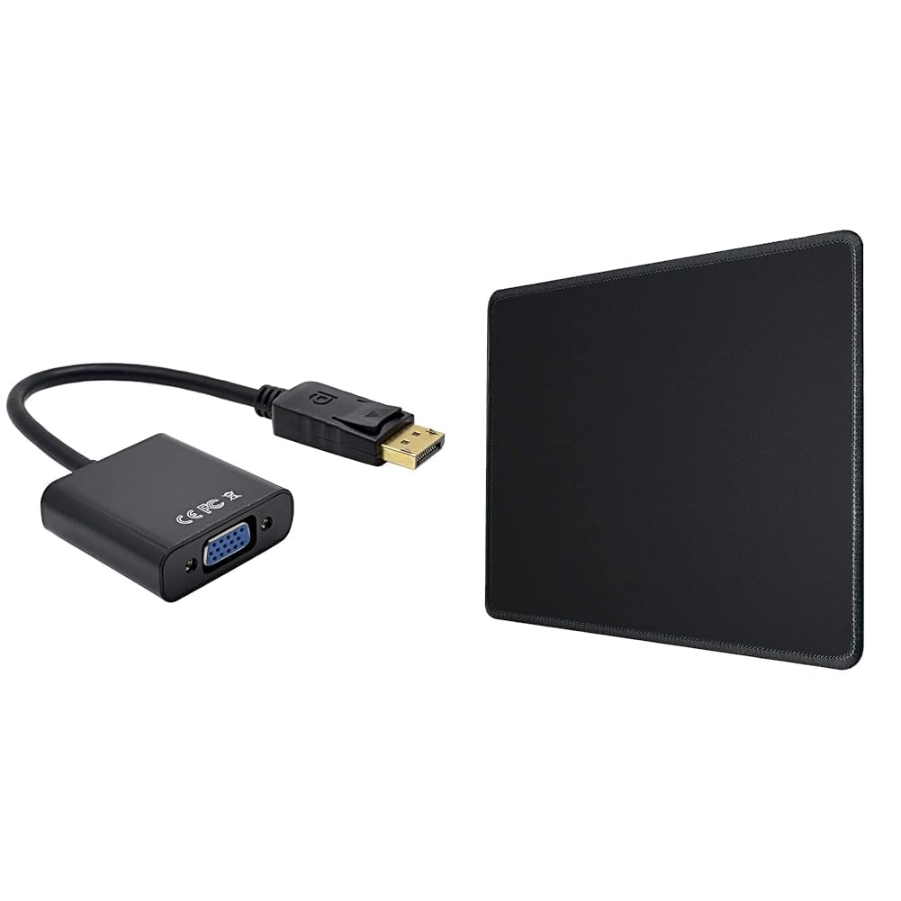 Lapster DisplayPort to VGA Adapter, Gold-Plated DP to VGA Cord (Male to Female) Compatible with Comp (B0BNVXX6HZ) Amazon Price History, Amazon Price Tracker