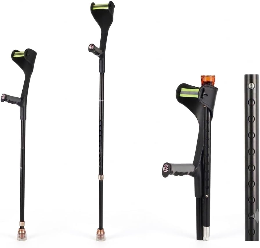 2 PCS Forearm Crutches for Adults