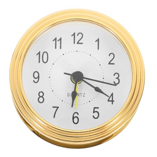 GALPADA Reloj De Escritorio Analógico con Función De Alarma Diseño Clásico para Bricolaje y Oficinas