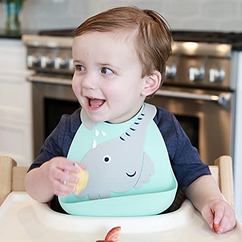 Silicone Baby Bib By Abby&Finn, Tuxedo Bib, Black And White Waterproof, Bpa Free Silicone, Easy Wipe Clean, Dishwasher Safe, For Baby & Toddler #TOP7