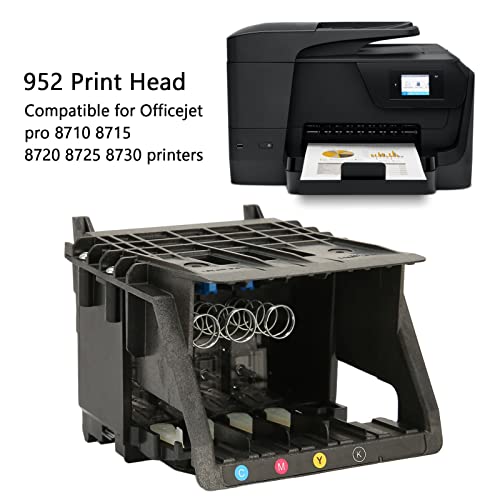 Tbest Hp Officejet Pro 8710 Druckkopf, Druckkopf 8715,Hp Officejet Pro 8710 Druckkopf Ersatz,Drucker & Zubehör 952 Druckkopf Für Officejet Pro 8710 8715 8720 8725 8730 Einfach Zu Installierende
