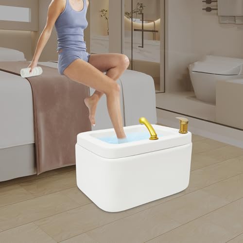 Spa de pies acrílico portátil 57x46x43 cm miniatura 2
