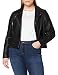 Produktbild YAS Damen Yas sophie Leather Jacket Noos Lederjacke, Schwarz, M EU