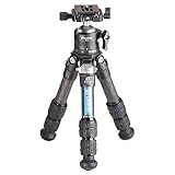 Leofoto LS-223C Portable Light Weight Carbon Fiber Tripod+ EB-36 Single Notch Ball Head Set,Ranger...