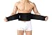 ZERLA Removable Waist Trimmer (Black) - Tummy Trimmer Helps Boost Workout Intensity and Safely Increases Sweat Production - Fits Waists Up to 39" - Resists Slipping and Bunching - Premium Quality