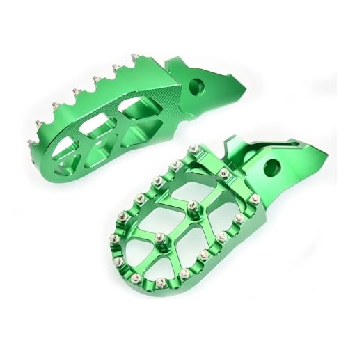 Repose-pieds de moto arrière vert pour SurRon UltraBee