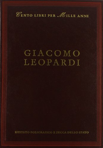  Giacomo Leopardi