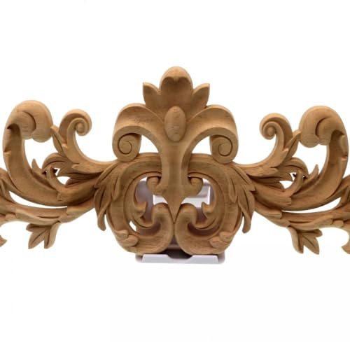 Decoración del hogar con apliques de madera para renovar armarios 6