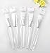 SBYURE 12 Pack Facial Brushes,Soft Synthetic Face Applicator Brush for Face Application or DIY Needs
