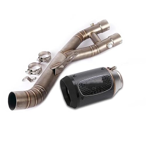 Tuyau d'échappement avec lien central de précision pour Yamaha YZF R1M et FZ10