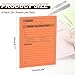 PATIKIL 6 Pack While You were Out Message Pad, 4.25 x 5.5 Sticky Notes Notepads 50 Sheets Per Pad Memo Phone Message Pads for Office, Red