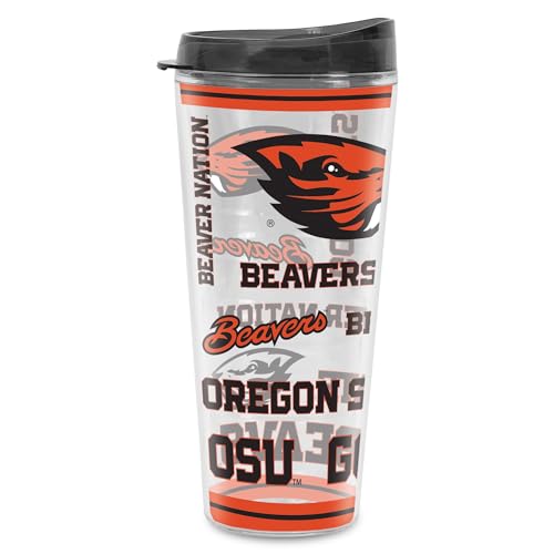 Image of Rico Industries NCAA College Double Wall Mayhem 16oz Or 20oz Tritan Tumbler W Lid