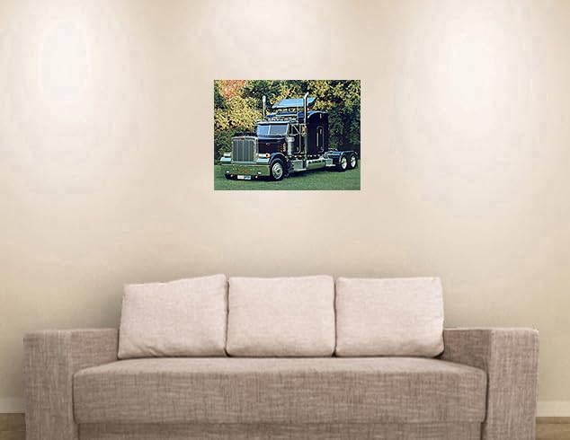 Amazon.com: Impact Posters Gallery Black Kenworth Wall Decor