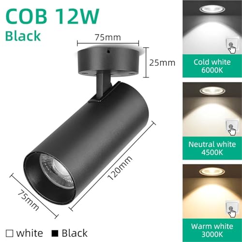 Foco de tienda y luz descendente LED de 220V para proyectos de iluminación 3