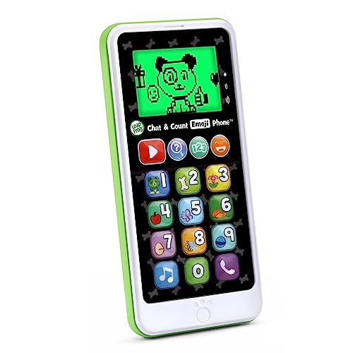 LeapFrog Chat and Count Emoji Phone, Green by LeapFrog - Image 3
