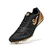 ORRZER Men's Track and Field Spikes Shoes for Women Lightweight Running and Jumping Sneakers Black/Gold