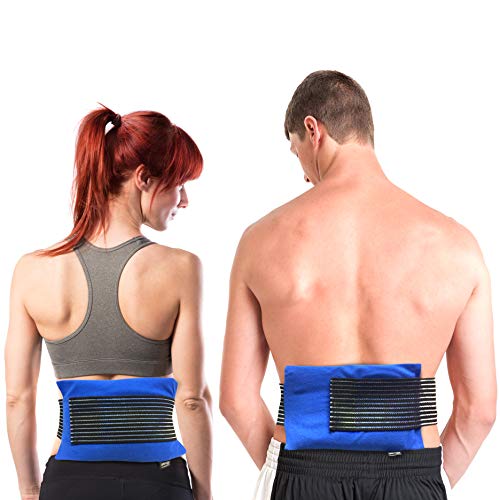 GelpacksDirect Gel riutilizzabile con gel caldo e coperchio a compressione - Grande (28x18 cm)