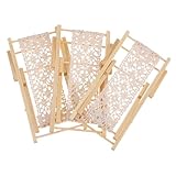 Décoration polyvalente : cette chaise miniature pour l'artisanat améliore parfaitement la décoration jardin de fées, paramètres de chaise de plage de maison de poupée et mini-présentoirs de modèles de meubles pour des projets de style créatif, chaise de jardin de fées, chaise longue de maison de poupée