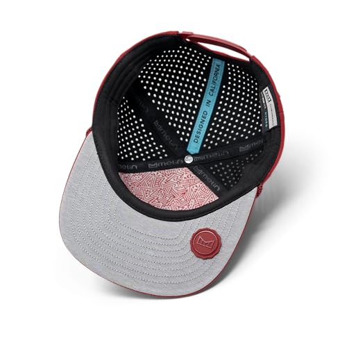 Image of melin Coronado Brick Hydro, Performance Snapback Hat, Water-Resistant Baseball Cap for Men & Women