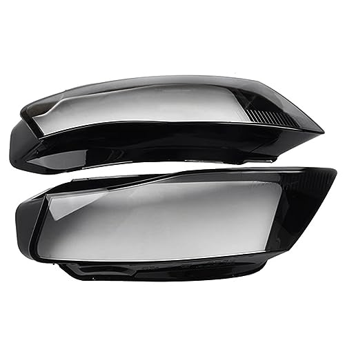 Couvercle phare voiture pour A4 B8 2008-2012 : paire de lentilles en verre