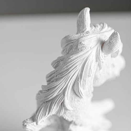 Statuette de tête de cheval figurine animale en résine durable