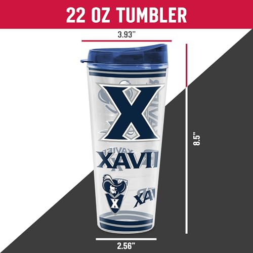 Image of Rico Industries NCAA College Double Wall Mayhem 16oz Or 20oz Tritan Tumbler W Lid