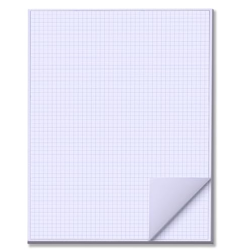 zmybcpack 25 Sheets24"x36" Engineering Graph Paper Pad, Large Grid Paper