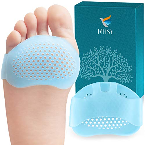 MHSY Almohadillas Metatarsianas , 4 Piezas Plantillas Metatarsalgia para Metatarsalgia Mortons Neuroma Pads Atrofia Burning Sensations Alivia el Dolor