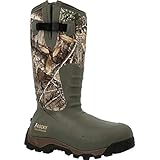 Rocky Sport Pro Rubber Outdoor Boot, Realtree Edge, Size 11(M)