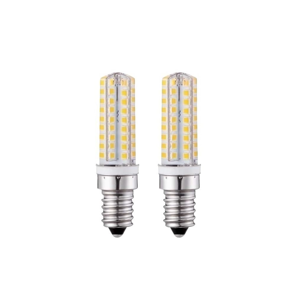 fengyan Casa bombillas, Paquete de 20 bombillas LED pequeñas de maíz AC220V E14 5W 72LED-2835SMD bombilla LED de atenuación Familiar Lámpara(Warm white)