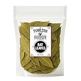 Turkish Goodies by Jairestone Bay Leaves Whole 1 oz | Pure Natural Turkish Laurel Leaves | Dried Bay Leaf for Cooking, Soups, Stews, Curries, Sauces, Tea | Non-GMO, Vegan, Freshly Packed