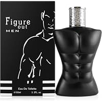 Figure Out Black Edition EDT 100ml – Long Lasting Mens Aftershave | Classic Woody Fougere Perfume for Men with Mint, Lavender & Cedar | Masculine Men's Fragrance Spray, Ideal Gentleman Gift for Him