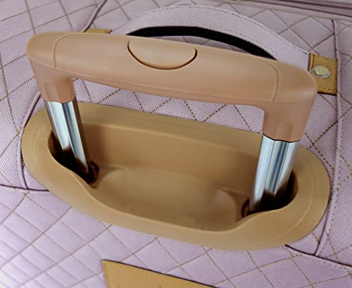 LONDON FOG Queensbury Softside 28" Expandable Spinner, Rose Gold2