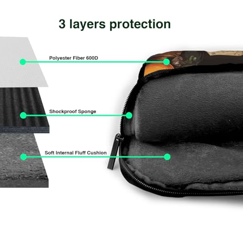 Maletín para laptop impermeable de 14 pulgadas miniatura 5