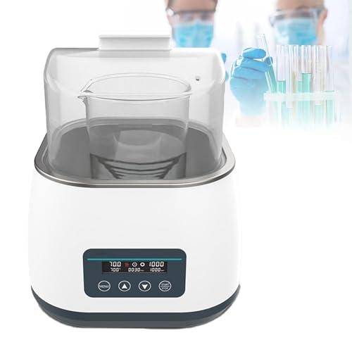 Preisvergleich Produktbild NYANS 800W Elektrisches Heizbad, Wissenschaftliches Heizbad, Auskleidung Aus Edelstahl mit Digitalanzeige und Schutzdeckel, für Destillation, Trocknung, Konzentration